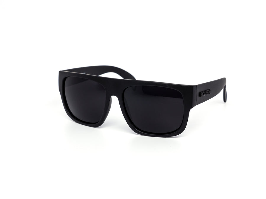 12 Pack: Kush All-black Thick Locs Style Wholesale Sunglasses
