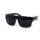 12 Pack: Kush All-black Thick Locs Style Wholesale Sunglasses