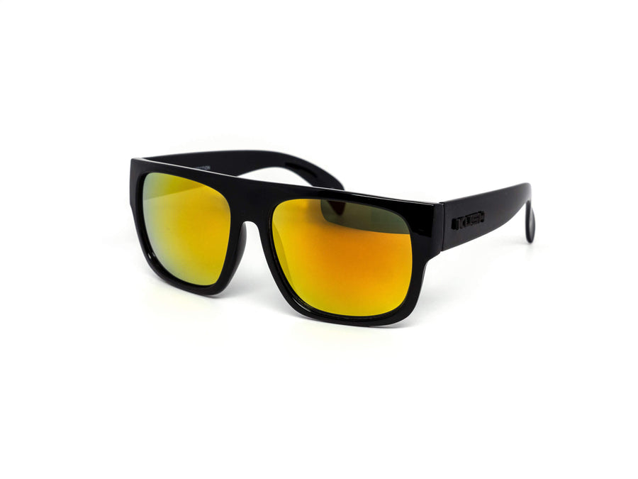12 Pack: Super Stealth Blackout Mirror Wholesale Sunglasses