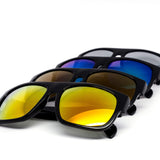 12 Pack: Super Stealth Blackout Mirror Wholesale Sunglasses