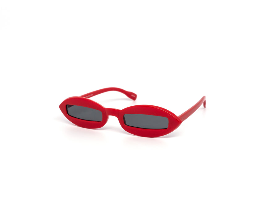 12 Pack: Retro Future Oval Squint Wholesale Sunglasses
