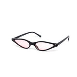 12 Pack: High Fashion Skinny Color Dot Drips Wholesale Sunglasses