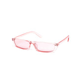 12 Pack: High Fashion Slim Crystal Color Wholesale Sunglasses
