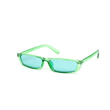 12 Pack: High Fashion Slim Crystal Color Wholesale Sunglasses