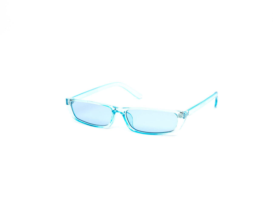 12 Pack: High Fashion Slim Crystal Color Wholesale Sunglasses