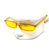 12 Pack: High Fashion Slim Crystal Color Wholesale Sunglasses