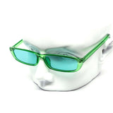 12 Pack: High Fashion Slim Crystal Color Wholesale Sunglasses