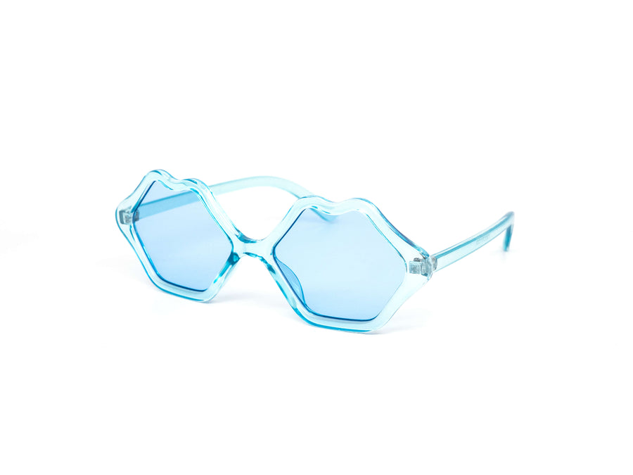 12 Pack: Crystal Color Lip Kiss Wholesale Sunglasses