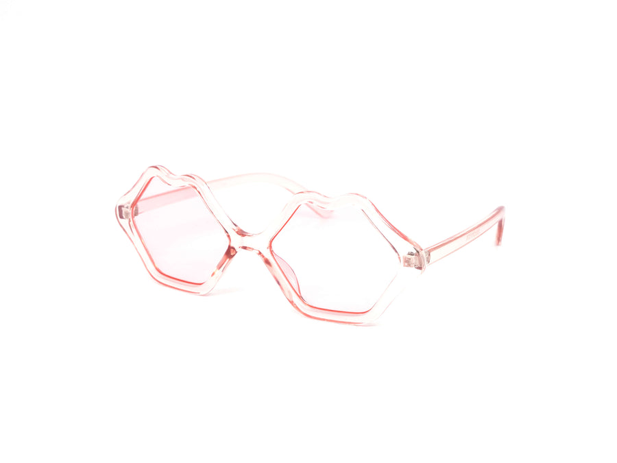12 Pack: Crystal Color Lip Kiss Wholesale Sunglasses