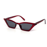 12 Pack: Trendy Sharp Skinny Super Cateye Wholesale Sunglasses