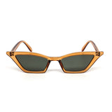 12 Pack: Trendy Sharp Skinny Super Cateye Wholesale Sunglasses