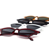 12 Pack: Trendy Sharp Skinny Super Cateye Wholesale Sunglasses