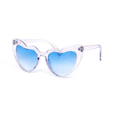 12 Pack: My Sassy Heart Crystal Color Gradient Wholesale Sunglasses