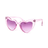 12 Pack: My Sassy Heart Crystal Color Gradient Wholesale Sunglasses