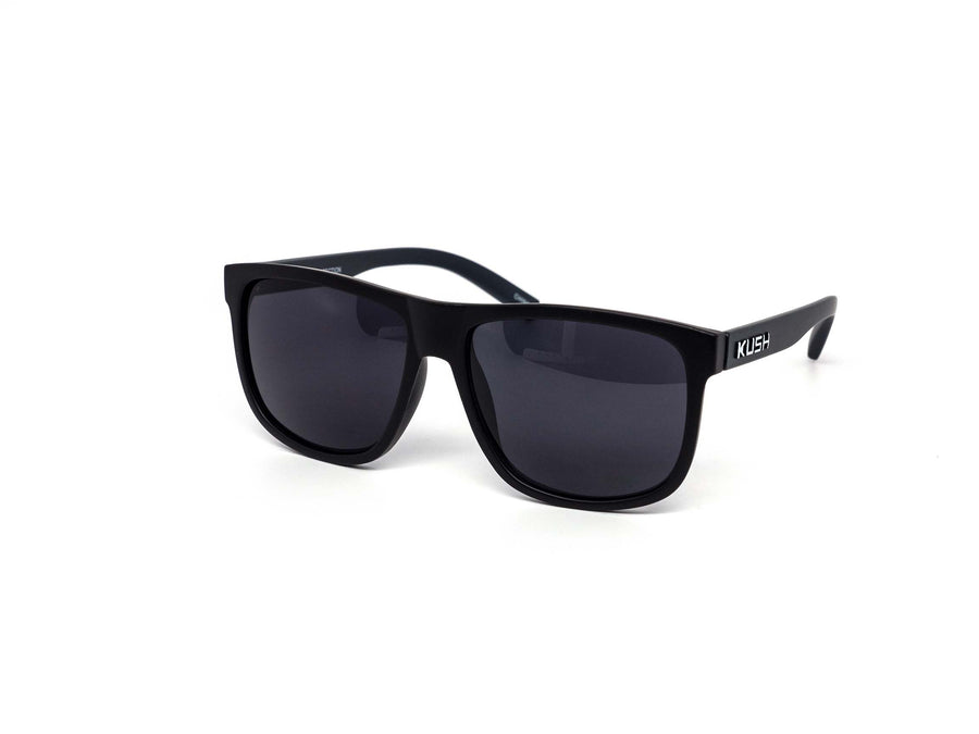 12 Pack: Classy Kush Matte Black Wholesale Sunglasses