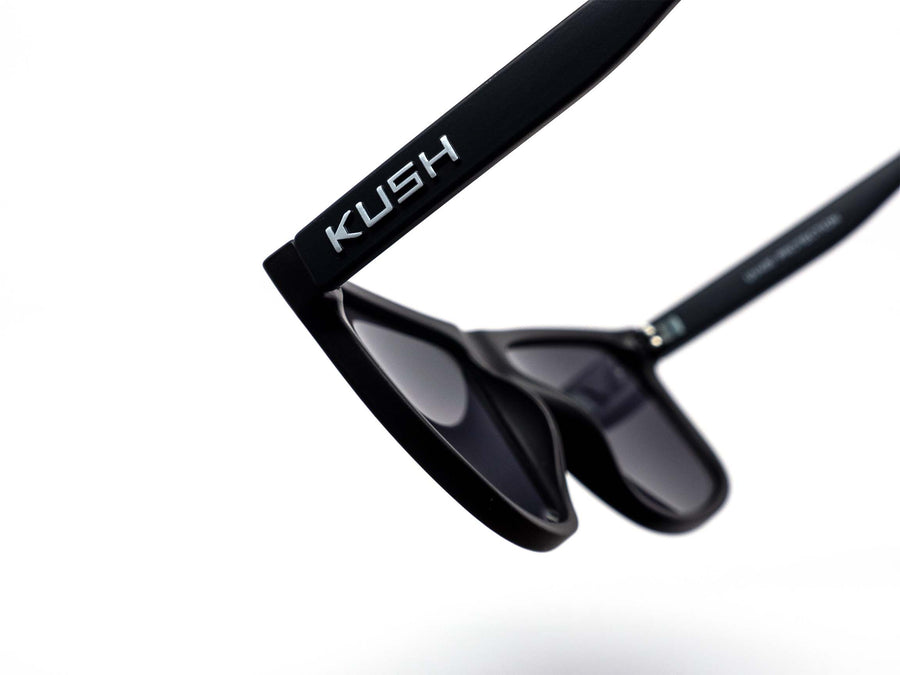 12 Pack: Classy Kush Matte Black Wholesale Sunglasses