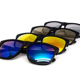12 Pack: Classic Kush Color Mirror Matte Wholesale Sunglasses