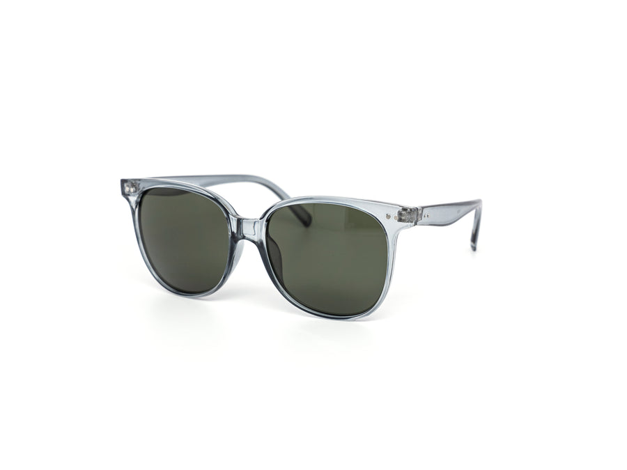 12 Pack: Simple Oversized Round Horn Wholesale Sunglasses