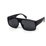 12 Pack: Black-on-black No Label Locs Style Wholesale Sunglasses
