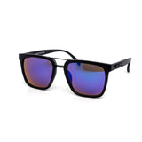 12 Pack: Kush Vintage Wood Square Aviator Mirror Wholesale Sunglasses