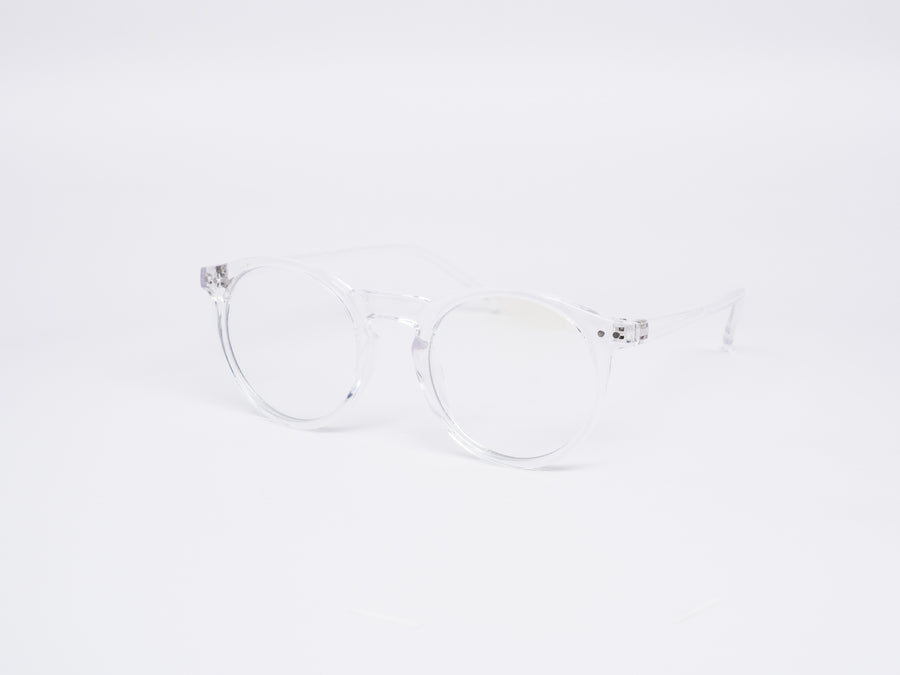 12 Pack: Timeless Minimalist Circle Blue Light Filter Wholesale Glasses