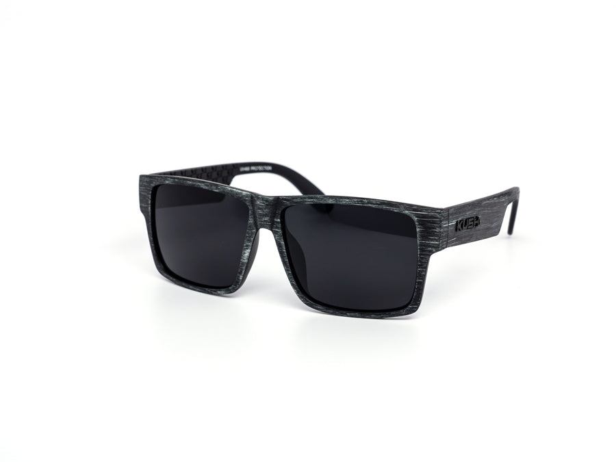 12 Pack: Kush Modern Retro Chunky Wood Wholesale Sunglasses