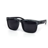 12 Pack: Kush Thick Wood All-black Wholesale Sunglasses