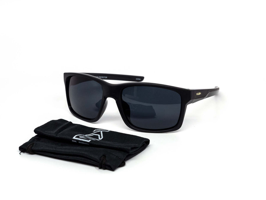 12 Pack: Sporty Kush Metallic Logo Wholesale Sunglasses