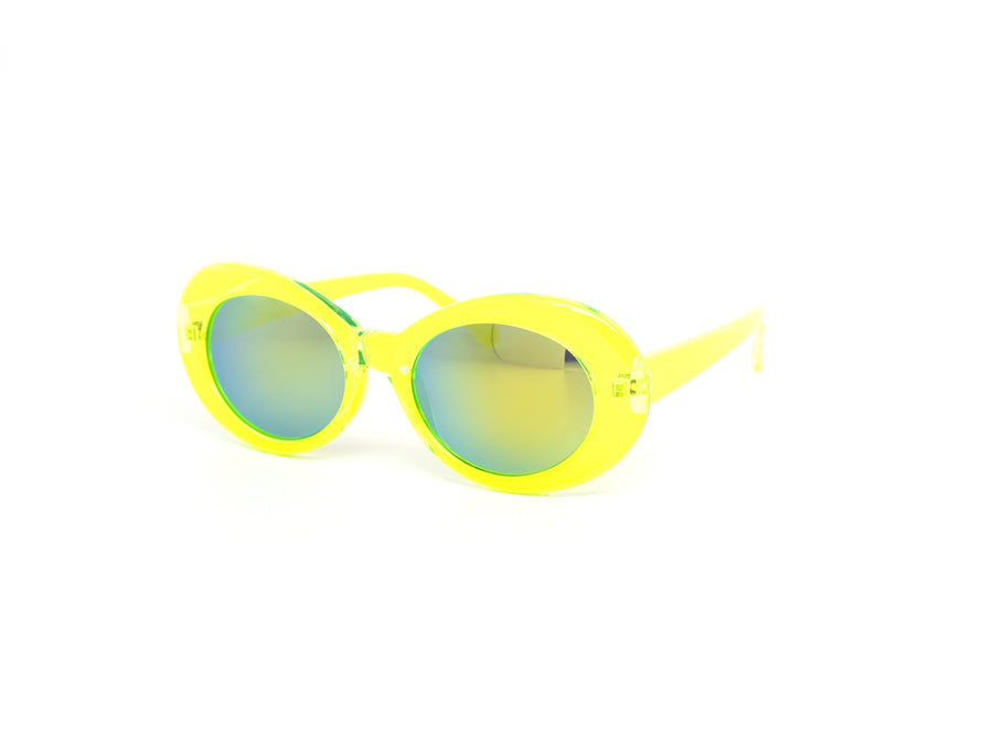 12 Pack: Super Fun Neon Mirror Wholesale Sunglasses