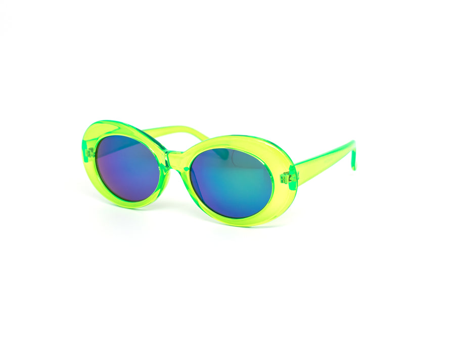 12 Pack: Super Fun Neon Mirror Wholesale Sunglasses