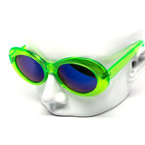 12 Pack: Neon Chunky Funky Round Wholesale Sunglasses