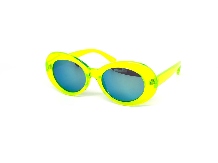 12 Pack: Neon Chunky Funky Round Wholesale Sunglasses