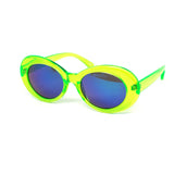 12 Pack: Neon Chunky Funky Round Wholesale Sunglasses