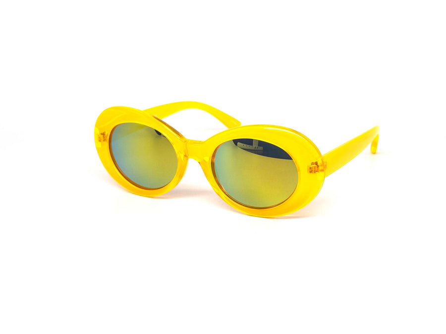 12 Pack: Neon Chunky Funky Round Wholesale Sunglasses
