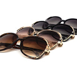 12 Pack: Premium Oversized Rhinestone Lucky Charm Wholesale Sunglasses