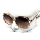 12 Pack: Premium Oversized Rhinestone Lucky Charm Wholesale Sunglasses