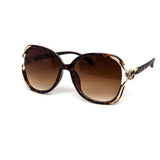 12 Pack: Premium Oversized Rhinestone Lucky Charm Wholesale Sunglasses