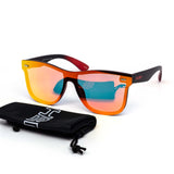 12 Pack: Rimless Kush Color Mirror Monoblock Wholesale Sunglasses