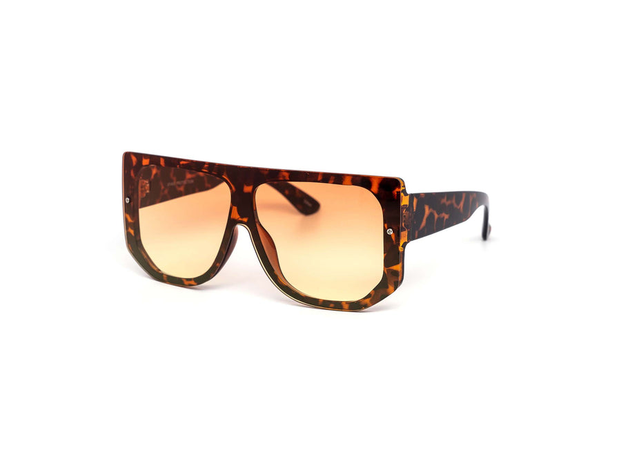 12 Pack: Oversized Chunky Flat-top Duotone Wholesale Sunglasses
