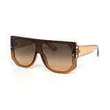 12 Pack: Oversized Chunky Flat-top Duotone Wholesale Sunglasses