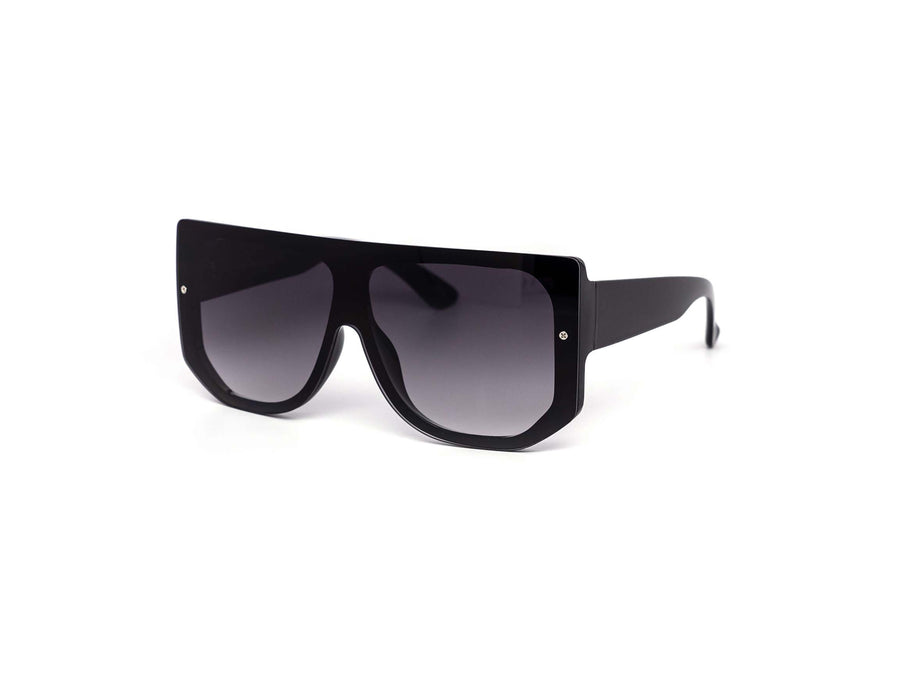 12 Pack: Oversized Chunky Flat-top Duotone Wholesale Sunglasses