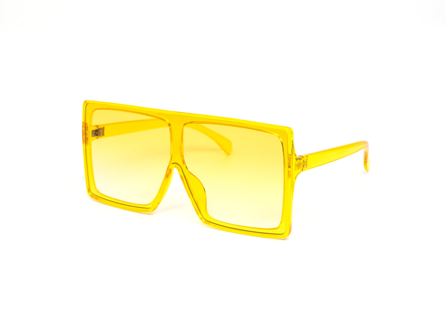 12 Pack:  Oversized Square Crystal Pastel Wholesale Sunglasses