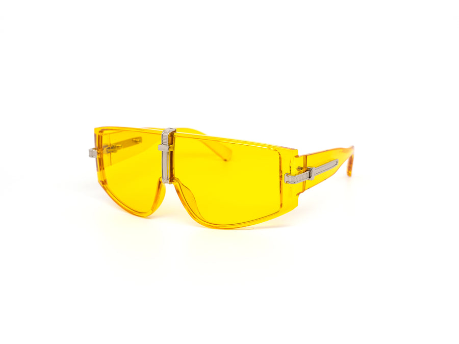 12 Pack: Unique Wrap Style Metal Accent Wholesale Sunglasses