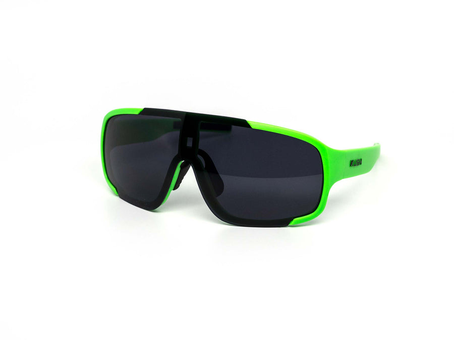 12 Pack: Kush Sports Wrapper Neon Soft Touch Wholesale Sunglasses