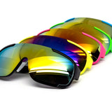 12 Pack: Kush Sports Wrapper Gamer Mirror Wholesale Sunglasses