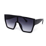 12 Pack: Oversized Flat-top Square Stylish Wholesale Sunglasses
