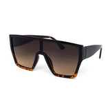 12 Pack: Oversized Flat-top Square Stylish Wholesale Sunglasses