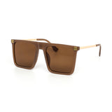 12 Pack: Retro Square Flat-top Drip Wholesale Sunglasses