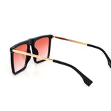 12 Pack: Retro Square Flat-top Drip Wholesale Sunglasses