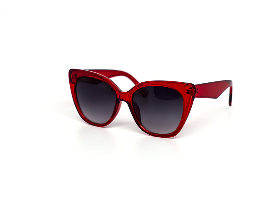 12 Pack: Modern Cateye Gradient Assorted Wholesale Sunglasses